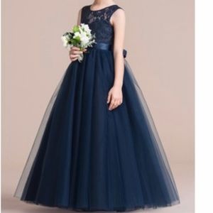 Navy Flower Girl Dress size 2T NWT
